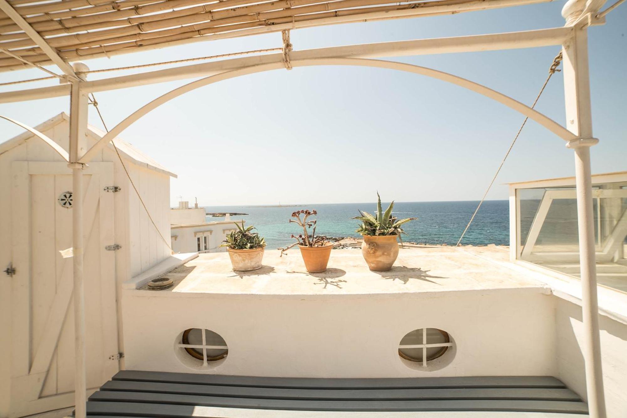 4 Balconi House-San Gregorio Palazzo Unico Vista Mare Villa Gallipoli Eksteriør billede